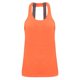 thumbnail image 1 of Tri Dri - Camiseta sin mangas con tirante doble en la espalda para mujer (Naranja Moteado), 1 of 2