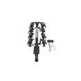 thumbnail image 2 of Rhino-Rack USA Bike Rack RBC053 2 Inch Receiver Hitch Mount; Holds 4 Bikes; Up To 132 Pound Weight Capacity; Cradle System With Straps; Foldable; Black, 2 of 7