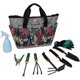 thumbnail image 3 of Bolsa de almacenamiento de herramientas de jardinería con 9 bolsillos - Regalos de jardinería para mujeres para juego de herramientas, kit, interior y exterior Feliz Sencillez, 3 of 5