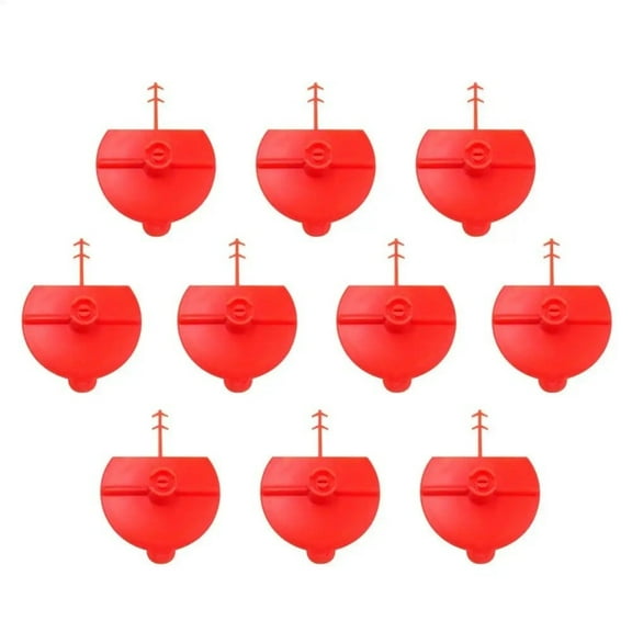 10Pcs Flat Fan Nozzle Spray For Polyurethane Foam And Automotive Coatings