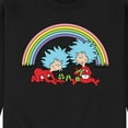 thumbnail image 3 of The Cat in the Hat - Thing 1 2 Rainbow - Men's Crew Neck Fleece Pullover, 3 of 5