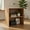 Natural, variant on Resenkos 2-Cube Adjustable Bookcase, 5-Position Shelf, Floor Standing, Brown