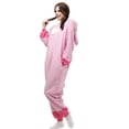 thumbnail image 3 of Pijama Kigurumi con puntadas para Halloween de Wishliker, color rosa, 3 of 6
