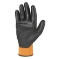 thumbnail image 3 of 559LF The Gripper Work Gloves in Hi Viz Orange, PU-Coated, One Size Fits Most, 3-Pack, 3 of 4
