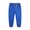 Royal blue, variant on WIBACKER 2-7T Toddler Boys' Sweatpants 100% Cotton Solid Color Jogger with Pockets Elastic Waist Pants for Kids Girls School Sports