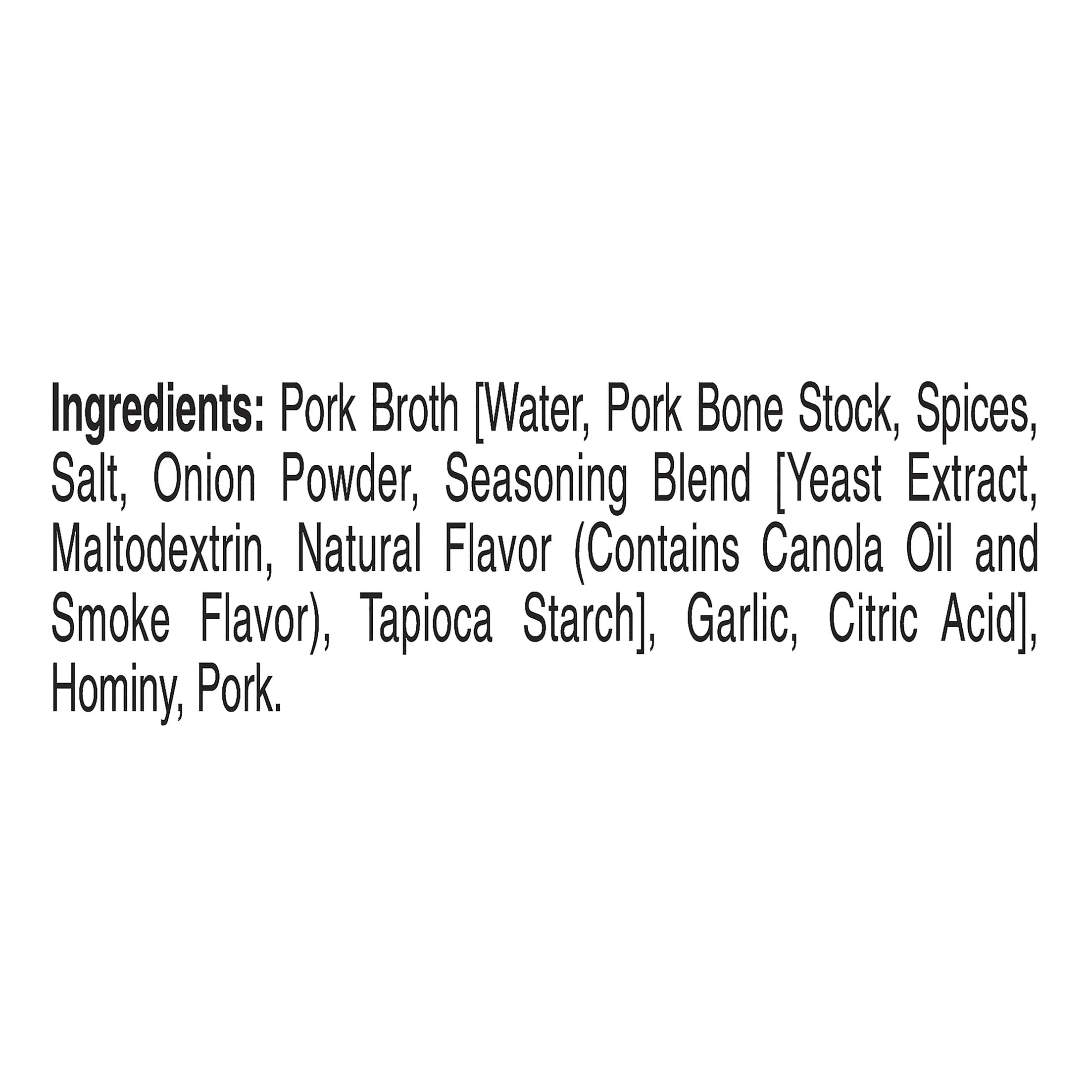 Juanita’s Foods Ready to Serve Pork Pozole with Red Chile Soup, 25 oz Can