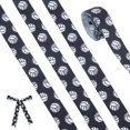 thumbnail image 1 of Cinta de voleibol negra de 10 yardas x 7/8 pulgadas (22 mm), cinta de grosgrain deportiva, cinta para pelotas deportivas, cinta para envolver regalos, cinta para hacer lazos, 1 of 9
