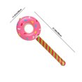 thumbnail image 3 of Kid's Donut Inflatable Stick Birthday Party Lollipop Decoration Props Cartoon Creative Inflatable Stick Candy Themed Birthday Decorations for Kid(Classic Color), 3 of 6
