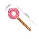 thumbnail image 2 of Decoración de palo de piruleta inflable de rosquilla | Accesorio de dibujos animados de PVC para fiesta, piscina, juego junto a la piscina | Material suave y duradero | Colores brillantes: rojo, 2 of 5