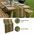 thumbnail image 5 of Sage Green Brown Table Runner - 90 Inch Long, Kitchen Dining Table Runner Dresser Scarves, Country Vintage Ombre Wooden Grain Farmhouse Decor for Coffee Tables Wedding Party Banquet, 5 of 8
