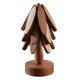 thumbnail image 3 of Posavasos de madera con forma de árbol del dinero, práctico, reutilizable y antideslizante. Marrón, 3 of 9