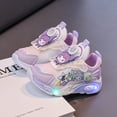 thumbnail image 6 of Kids LED Light Up Sneakers Girls Running Shoes Lightweight Sport Outdoor Walking Shoes for Girls Christmas Birthday Children Show Gift (Toddler/Little Kid/Big Kid) ﻿, 6 of 8