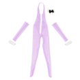 thumbnail image 2 of Ropa de  1:6, decoración de muñecas de acción de ropa para regalos de figuras de acción "para adolescentes y adultos Púrpura CUTICAT Body de figura de acción, 2 of 8