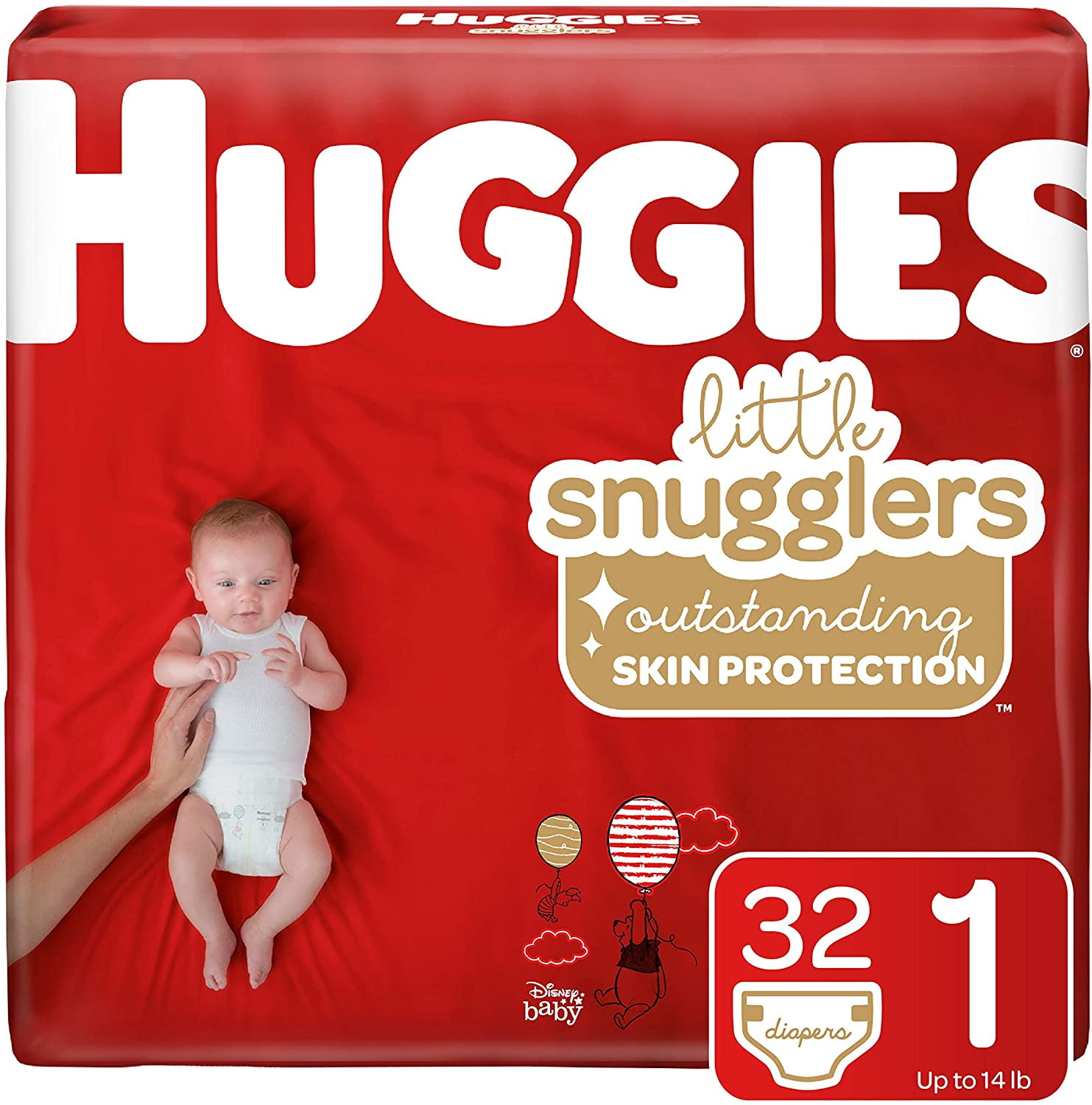 Huggies Little Snugglers Diapers Jumbo Pack, size 1