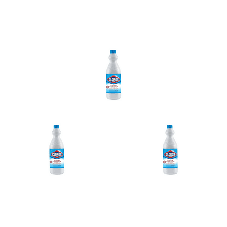 Clorox Disinfecting Bleach, Original Scent,(  3 X  31.4 fl oz Bottles) 3 Pack
