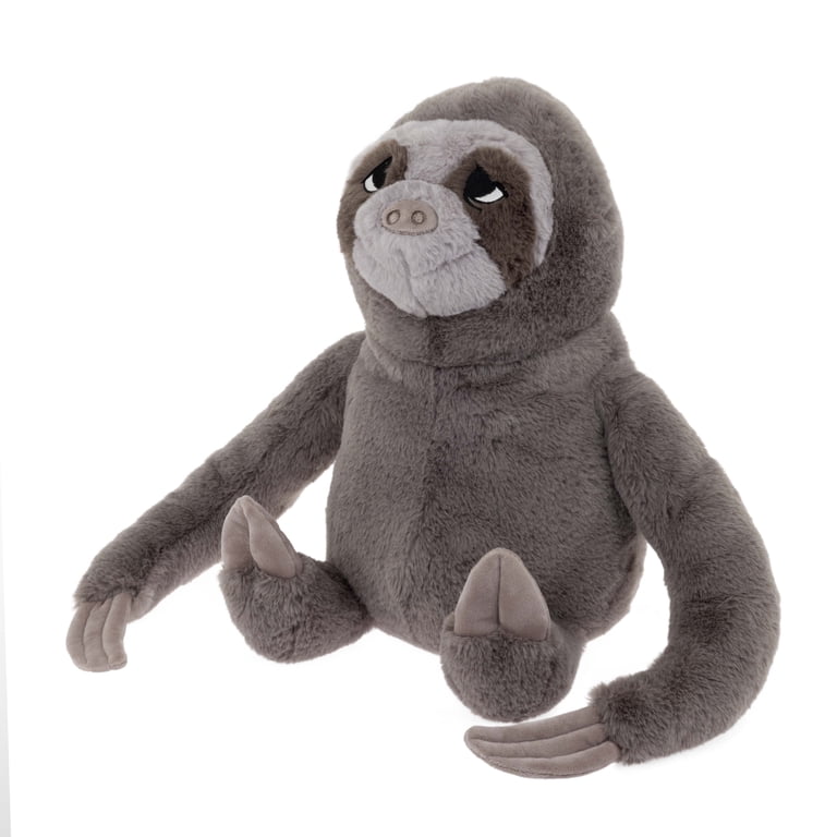 Spark Create Imagine 12-inch Sloth Plush Toy, Brown photo 2