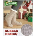 thumbnail image 2 of Women Slipper Fuzzy Socks Fluffy Cozy Cabin Warm Winter Soft Thick Comfy Fleece Non Slip Home Socks 1Pairs, 2 of 7