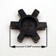 thumbnail image 1 of Inserto de araña de goma Kairuite LO75 compatible con L-075 para acoplamiento de mordaza en L Lovejoy, NBR flexible, 1 of 8