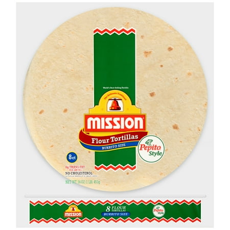 Mission�� Pepito�� Style Flour Tortillas 16 oz. Package