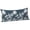 Charcoal Blue, variant on Teal Green Palm Trees Body Pillow Cover, Pillowcase Protectors with Zipper, Breathable Decorative Throw Pillow Case Cover, Tropical Summer Botanical Pillow Shams for Couch Sofa 24x36Inch