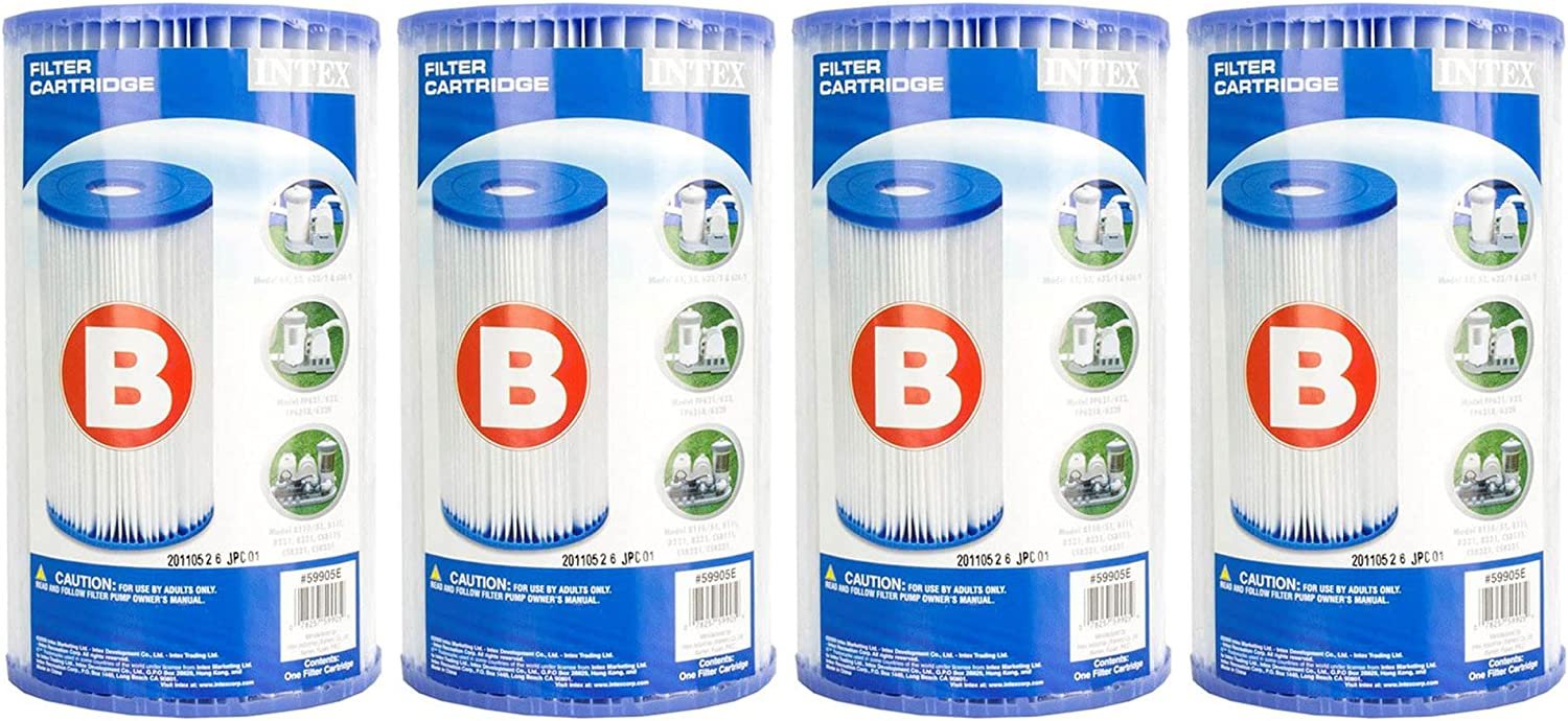 Intex Easy Set Type B Replacement Filter Cartridge For Above Ground