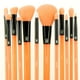 thumbnail image 2 of Kit De Neón Moda De 12 Piezas - Incluye Cepillos Para Rostro Y Ojos (Naranja), 2 of 4