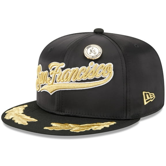 Men's New Era  Black San Francisco Giants 2025 59FIFTY Day Gold Leaf 59FIFTY Fitted Hat