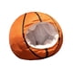 thumbnail image 4 of Baloncesto Sombrero de felpa Foto Prop Vestir Sombreros Adultos lindos Sombreros para juegos de simulación Escenario de vacaciones de Pascua SM SunniMix Sombrero de peluche de abeja, 4 of 8