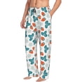 thumbnail image 6 of Salouo Floral Strawberr Print Pajama Pants for Men, Lounge Pants Elastic Waistband Casual Men's sleepwear Loungewear Sleep Pajama Pant -X-Large, 6 of 7