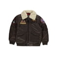 thumbnail image 4 of Top Gun Boys' Hero Flight Jacket - brown, 8 (Big Boys), 4 of 6