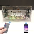 thumbnail image 4 of DIY Sound ,  5.0 Transparent Acrylic Shell 3W Power Speakers DIY Speaker Box  For Electronic Sound  Sound Control Waterflow Light+ Speaker+40Hz Speaker, 4 of 8