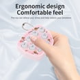 thumbnail image 4 of Mini juego Whack A Mole con llavero Hamster Memory Game Fidget Toy (rosa), 4 of 7