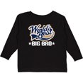thumbnail image 3 of Inktastic Worlds Best Big Bro Gift for Brother Boys Long Sleeve Toddler T-Shirt, 3 of 5