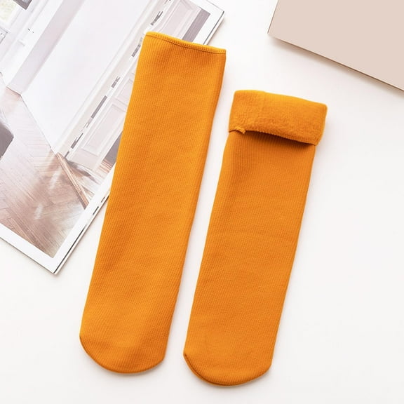 Hauaitttt Socks for Women Fleececozy Soft Velvet Slim Thermal Socks Fleececozy Socks Winter Warm Snow Socks Thigh High Stockings for Women Light up Tights Heat Microfiber Tights Petite