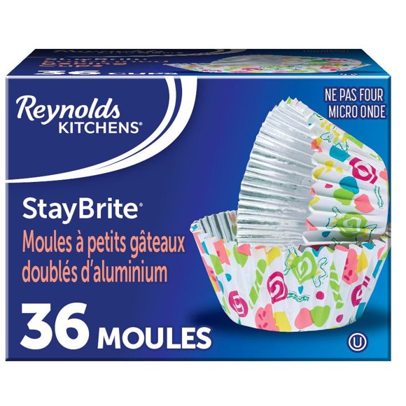 Reynolds StayBrite Baking Cups, Treats Ornament, 36 Cups