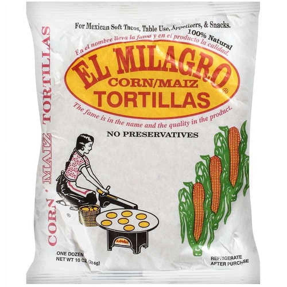 (2 pack) El Milagro El Milagro Tortillas, 12 Ea