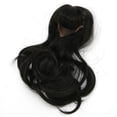 thumbnail image 2 of Peluca de pelo de muñeca larga, hermosa, exquisita, rizada, suave, pelo sintético de alta temperatura, peluca de muñeca negra, 2 of 5