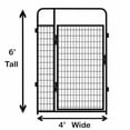 thumbnail image 5 of X4 K9 Kennel Store Multiple 4' X 6' Dog Kennel-Run Full Stalls, 5 of 8