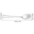 thumbnail image 2 of Uxcell Metal Spoons 5.4" 410 Stainless Steel Spoon for Home Kitchen Restaurant 12 Pack, 2 of 6