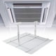 thumbnail image 4 of Deflector de aire acondicionado central que mejora la circulación de refrigeración y calefacción. Cuadrado. 45cmx45cm, 4 of 8