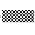 thumbnail image 7 of Black and White Checkered Pattern Kitchen Rug Mat,Kitchen Runner Rugs Non Skid Washable,Decorative Kitchen Floor Mats for Kitchen,Sink,Laundry,17"x47.2", 7 of 7