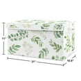 thumbnail image 3 of Botanical Floral Leaf Storage Fabric Toy Box by Sweet Jojo Designs, 3 of 4