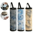 thumbnail image 3 of Sundries Bag Storage Wall Mount Mesh Plastic Bags Dispenser Hanging Reused, 3 of 9