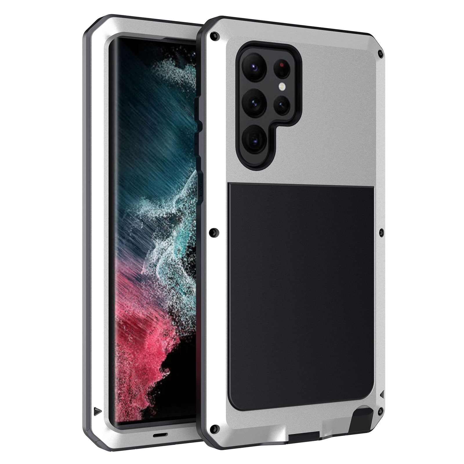 for Samsung Galaxy S23 Ultra Case, 360 Full Body Protective Cover Heavy