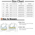 thumbnail image 2 of LLYWEY Bras for Older Women V Neck Sports Bra Women Ladies Training Bra Style-1453 Women's Plus Seamless Bra Feature Adult Female Lace Sports Bras Purples 44B, 2 of 3