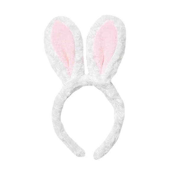 NUZYZ Women Headband Bunny Ear Design Non-slip Lovely Cartoon Headpiece Rabbit Ears Headband Hair Accessories