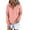 Pink, variant on Turilly Women's Hooded Solid Color Long-sleeved Sweatshirt Casual Blouse Pullover Tops