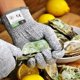 thumbnail image 5 of Un par de guantes anticortes de grado 5, guantes de protección anticortes de grado alimenticio para cocina, matanza, jardinería, pesca, carpintería (M), 5 of 5