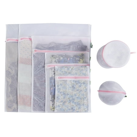 Lifewit 7 Pack Mesh Laundry Bag Durable Delicates Wash Travel Lifewit 7 Pack Mesh Laundry Bag Durable Delicates Wash Travel Zipper Bags