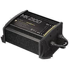 MinnKota MK 210D On-Board Battery Charger (2 Banks, 5 amps per bank)